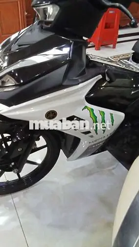 Yamaha Exciter 155 Côn tay Đen trắng
