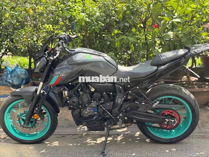 Yamaha MT-07 2022 Xám 21.000km,nhiều đồ chơi 9 chủ