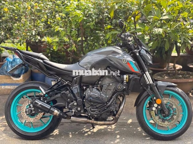 Yamaha MT-07 2022 Xám 21.000km,nhiều đồ chơi 9 chủ