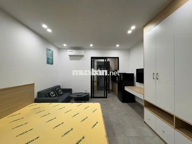 Căn hộ 1PN có ban công, full nội thất, gần biển Nguyễn Tất Thành