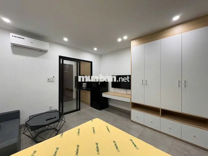 Căn hộ 1PN có ban công, full nội thất, gần biển Nguyễn Tất Thành
