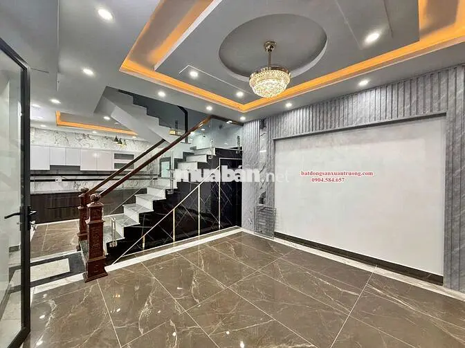 Rẻ quá hơn 2 tỷ nhà mới 3.5 tầng cọc KN - ngay TT chợ Quán Toan