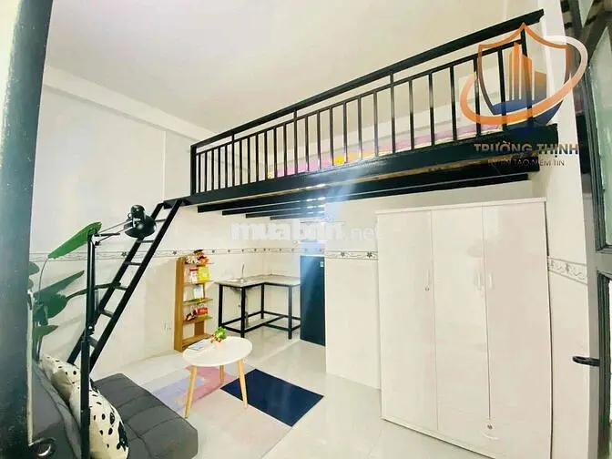 CHO THUÊ PHÒNG GÁC CỬA SỔ TRỜI FULL NỘI THẤT GẦN ĐẠI HỌC VĂN HIẾN