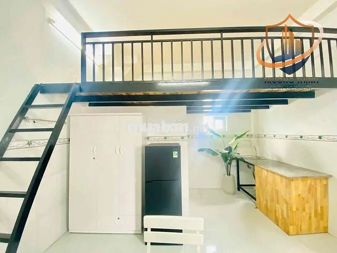 CHO THUÊ PHÒNG GÁC CỬA SỔ TRỜI FULL NỘI THẤT GẦN ĐẠI HỌC VĂN HIẾN
