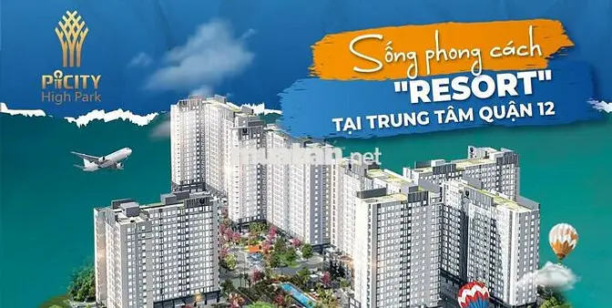 CHO THUÊ CĂN HỘ PICITY HIGH PARK QUẬN 12, 2PN NHIỀU NỘI THẤT 8TR.