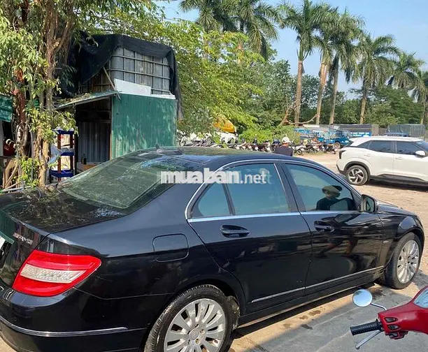 Mercedes-Benz C200 2008 Đen 121677 km