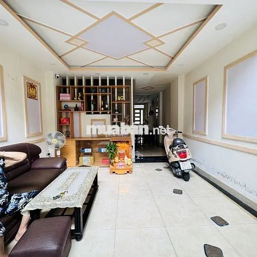 Bán Nhà đẹp 53m², Nhà 2 mặt hẻm, khu Nguyễn Văn Đậu - Trần Bình Trọng
