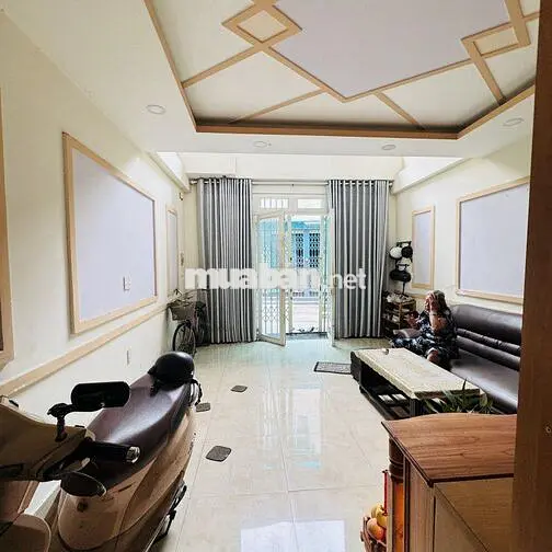 Bán Nhà đẹp 53m², Nhà 2 mặt hẻm, khu Nguyễn Văn Đậu - Trần Bình Trọng