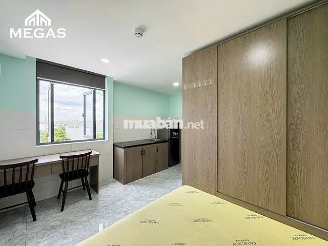 STUDIO, 1PN CỬA SỔ BAN CÔNG - ĐI BỘ QUA VĂN LANG - DƯƠNG QUẢNG HÀM