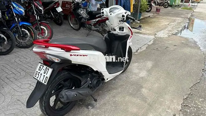 Honda Vision 2019 Trắng ( hỗ trợ góp )