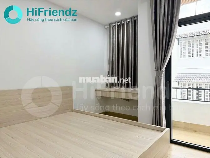 STUDIO, 1PN CỬA SỔ BAN CÔNG - ĐI BỘ QUA VĂN LANG - DƯƠNG QUẢNG HÀM