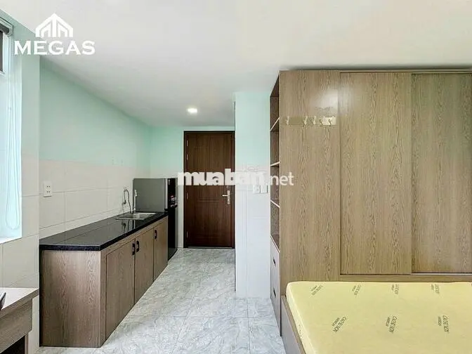 STUDIO, 1PN CỬA SỔ BAN CÔNG - ĐI BỘ QUA VĂN LANG - DƯƠNG QUẢNG HÀM