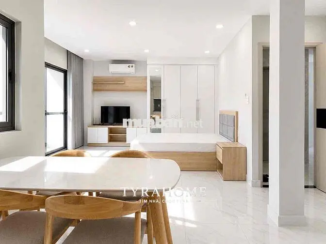 CHO THUÊ CH STUDIO 55M2🌻2 BALCONY THOÁNG/PHAN ĐĂNG LƯU🌹MÁY GIẶT RIÊNG🔥