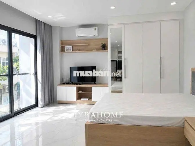 CHO THUÊ CH STUDIO 55M2🌻2 BALCONY THOÁNG/PHAN ĐĂNG LƯU🌹MÁY GIẶT RIÊNG🔥