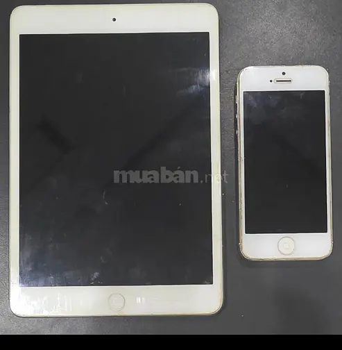 Để lại 1 ipas + 1 iphone 5s màu bạc