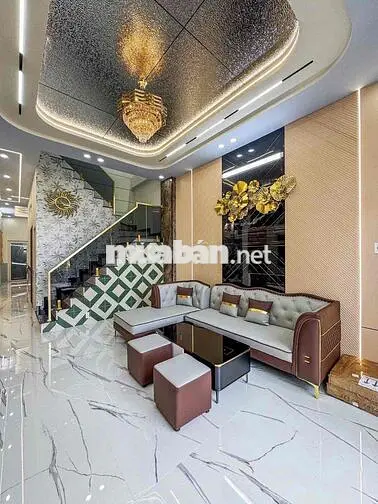 Bán Nhà Xây Mới 03 Phòng ngủ , 01 phòng thờ , nội thất rất cao cấp