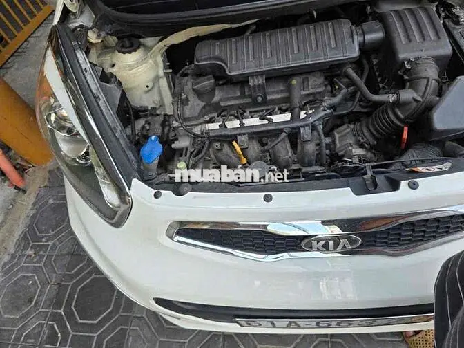 Kia Morning S 2014 Số tự động Trắng