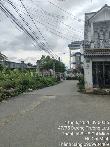 Bán 90m2 đất hẻm 47 đường Trường Lưu.4 tỷ 5