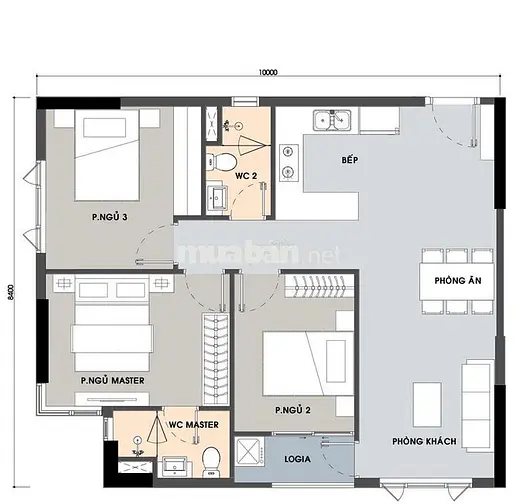 THUÊ NGAY CĂN HỘ PICITY QUẬN 12, 3PN FULL NỘI THẤT.