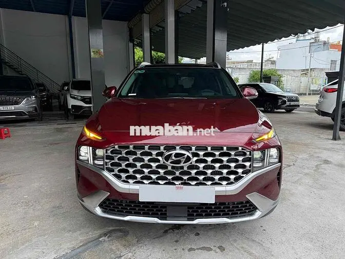 Hyundai SantaFe Premium Dầu 2024 Đỏ