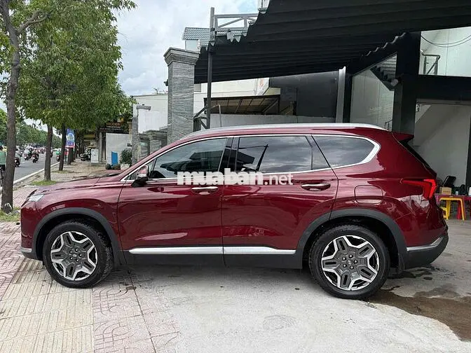 Hyundai SantaFe Premium Dầu 2024 Đỏ
