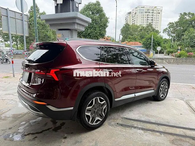 Hyundai SantaFe Premium Dầu 2024 Đỏ