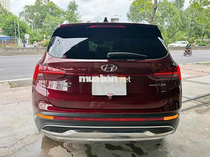 Hyundai SantaFe Premium Dầu 2024 Đỏ