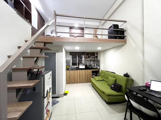 căn hộ dịch vụ FULL NỘI THẤT (ở 2-3 người thoải mái)