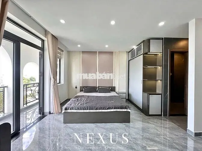 Studio ban công rộng 35m2 view đẹp thoáng mát
