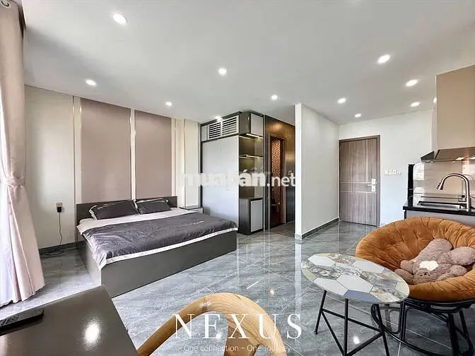 Studio ban công rộng 35m2 view đẹp thoáng mát