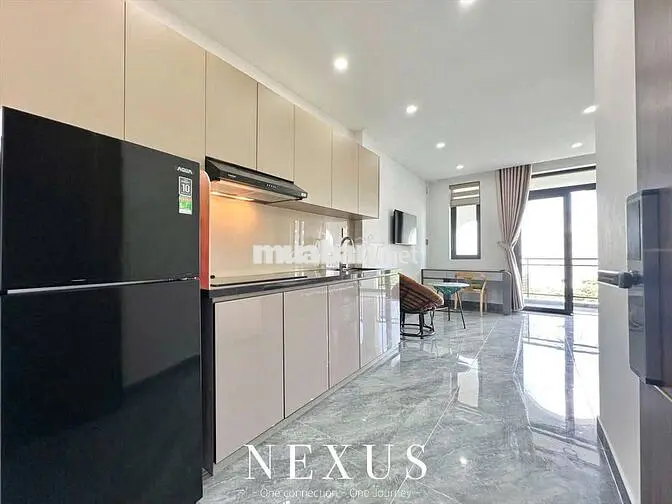 Studio ban công rộng 35m2 view đẹp thoáng mát