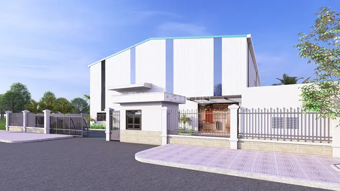 BÁN NHÀ XƯỞNG MỚI XÂY KHU CÔNG NGHIỆP NAM THUẬN