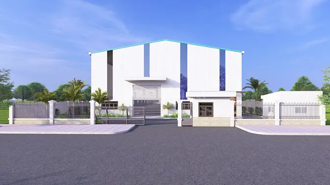 BÁN NHÀ XƯỞNG MỚI XÂY KHU CÔNG NGHIỆP NAM THUẬN