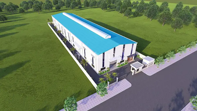 BÁN NHÀ XƯỞNG MỚI XÂY KHU CÔNG NGHIỆP NAM THUẬN