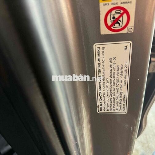Toyota Innova 2019 số sàn 1 chủ