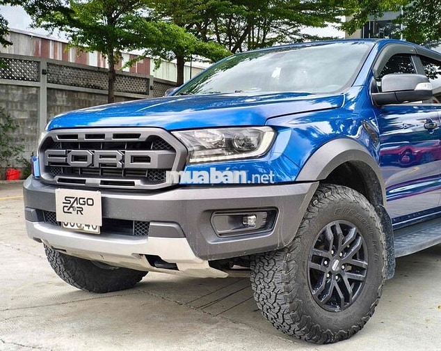 Ford Ranger Raptor 2019 Xanh 80.000km