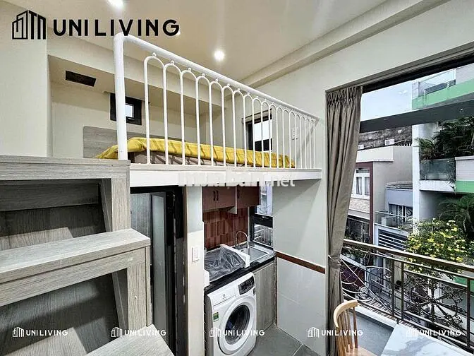 Duplex full nội thất, Bancol thoáng mát có thang máy, hầm xe