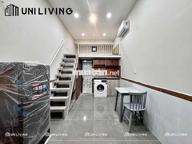 Duplex full nội thất, Bancol thoáng mát có thang máy, hầm xe