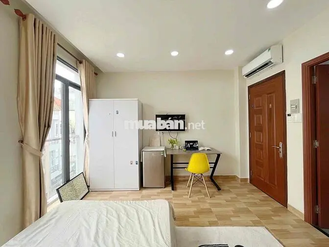 Căn hộ Studio ⚡️ Nguyễn Cửu Vân - Full nội thất, ban công
