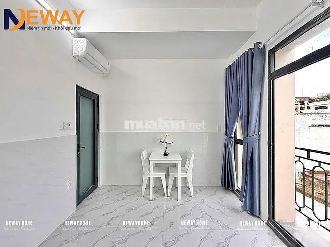 Phòng mới xây có ban công gần đh Văn Hiến đh Hồng Bàng ở được 4 người