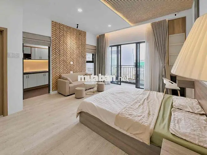 CHO THUÊ CĂN HỘ 1PN BANCOL NGAY CV HOÀNG VĂN THỤ, NHÀ THỜ BA CHUÔNG