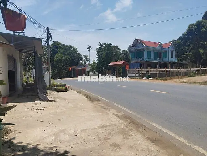 Đất thổ cư đã có sổ đỏ, mặt tiền quốc lộ 217 Huyện Bá Thước-Thanh Hóa