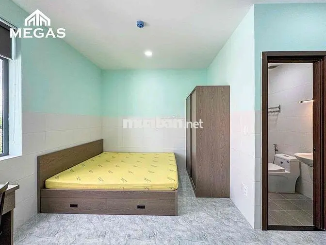 Studio Cửa Sổ Trời Siêu Thoáng Full Nội Thất Ngay ĐH Văn Lang CS3