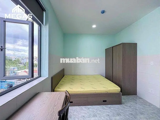 Studio Cửa Sổ Trời Siêu Thoáng Full Nội Thất Ngay ĐH Văn Lang CS3