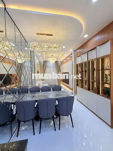 NHÀ ĐẸP MỚI 100% BÌNH THẠNH - VẠN KIẾP - CÓ 4 PN ( CÓ PN TRỆT) 3WC