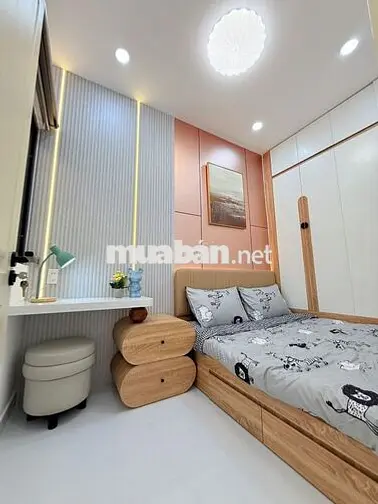 NHÀ ĐẸP MỚI 100% BÌNH THẠNH - VẠN KIẾP - CÓ 4 PN ( CÓ PN TRỆT) 3WC