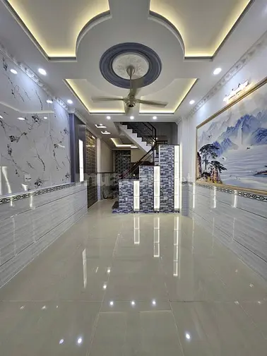 Nhà MT đường Liên Khu 16 - 18, DT 4x19m, 3.5 tấm, giá 18 triệu/tháng
