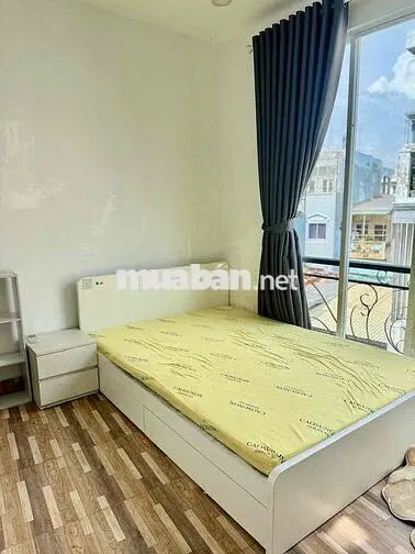 nhà mt hẻm xe hơi - 3pn - 4wc - phù hợp kdoanh or ở - 5 lầu - 18tr