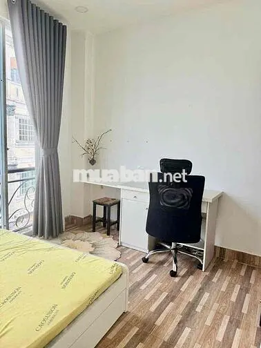 nhà mt hẻm xe hơi - 3pn - 4wc - phù hợp kdoanh or ở - 5 lầu - 18tr