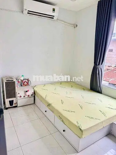 nhà mt hẻm xe hơi - 3pn - 4wc - phù hợp kdoanh or ở - 5 lầu - 18tr